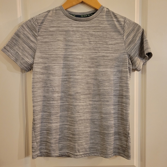T-shirt De Baseball Tek Gear "Power Hitter" Gris Pour Garçon - Taille L